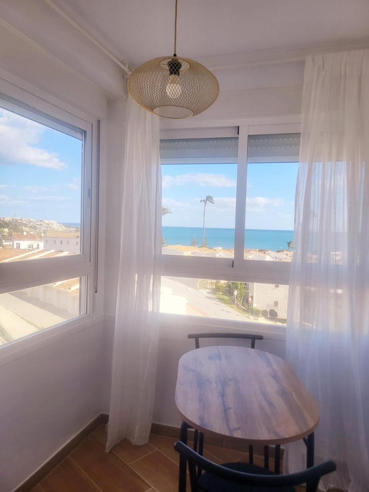Апартаменты Sea View La Cala Малага Экстерьер фото